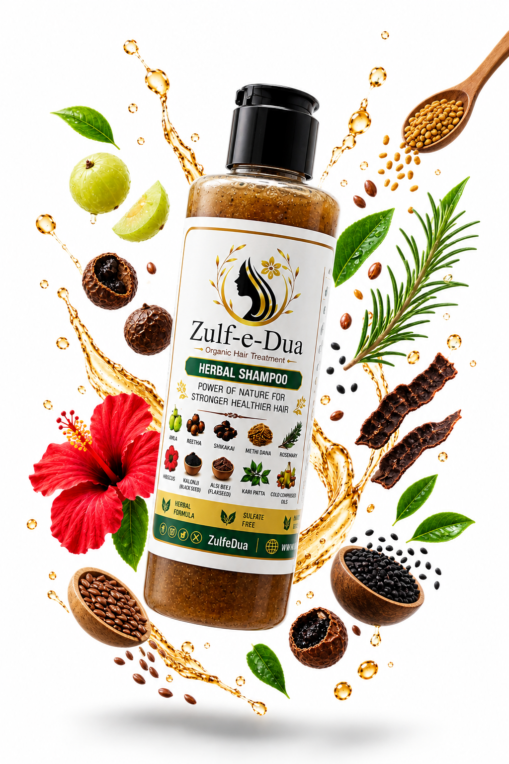 Organic Hair Shampoo 150ml