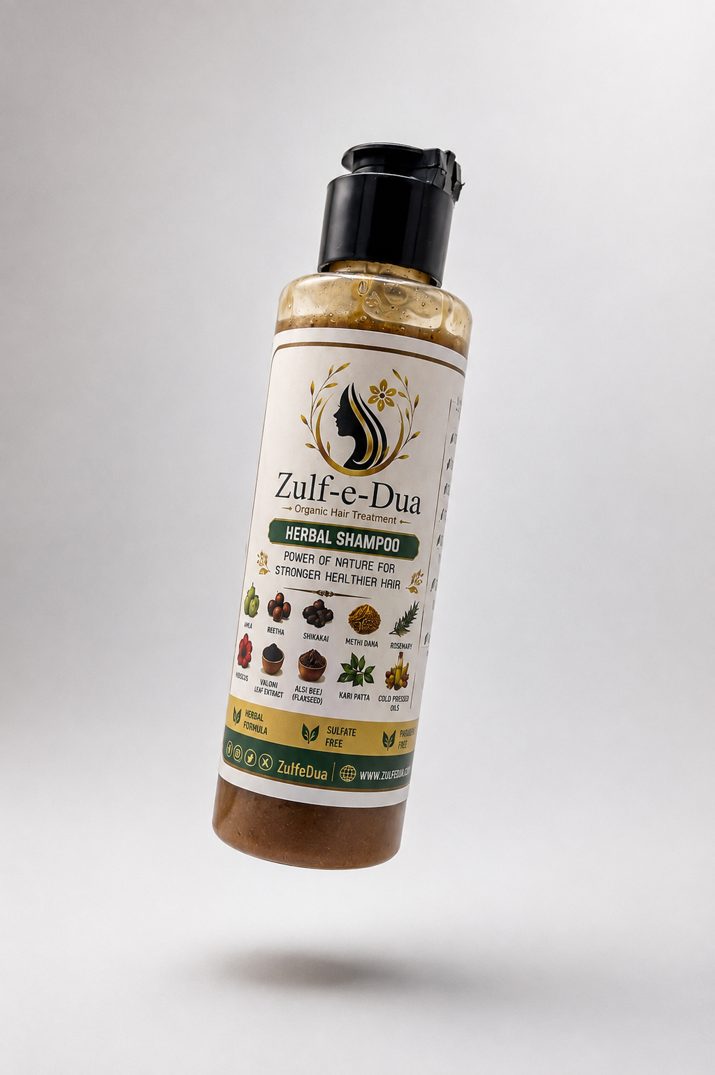 Organic Hair Shampoo 150ml - Image 2